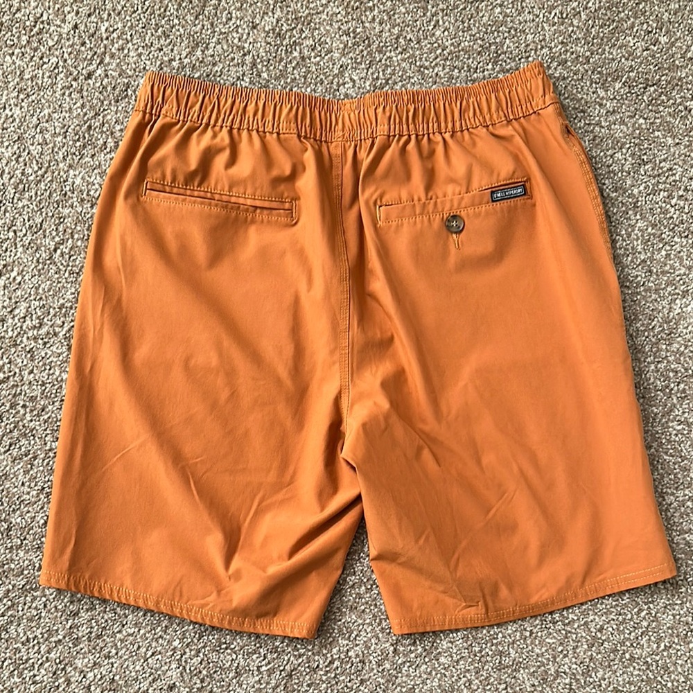 O'Neill Hybrid Hyperdry Burnt Orange Swim Trunks - Picture 6 of 6